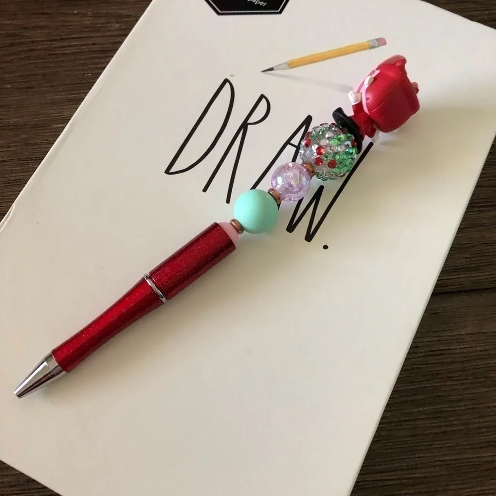 Disney Doorables: Nightmare Before Christmas: Lock handmade beaded pen